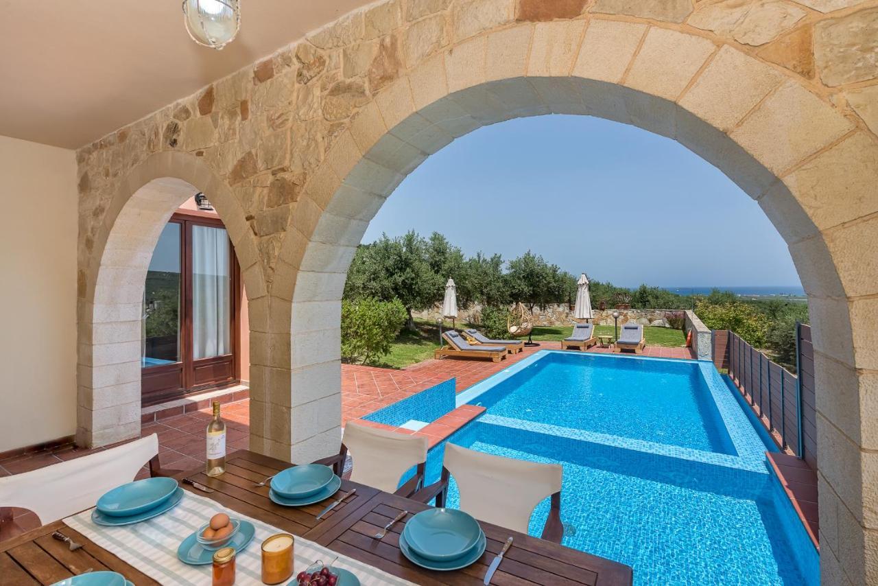 Villa Katerina With Eco Heated Pool Spiliá Esterno foto