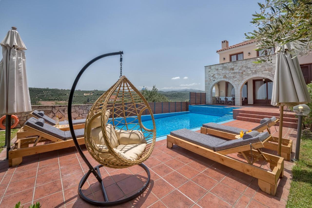 Villa Katerina With Eco Heated Pool Spiliá Esterno foto