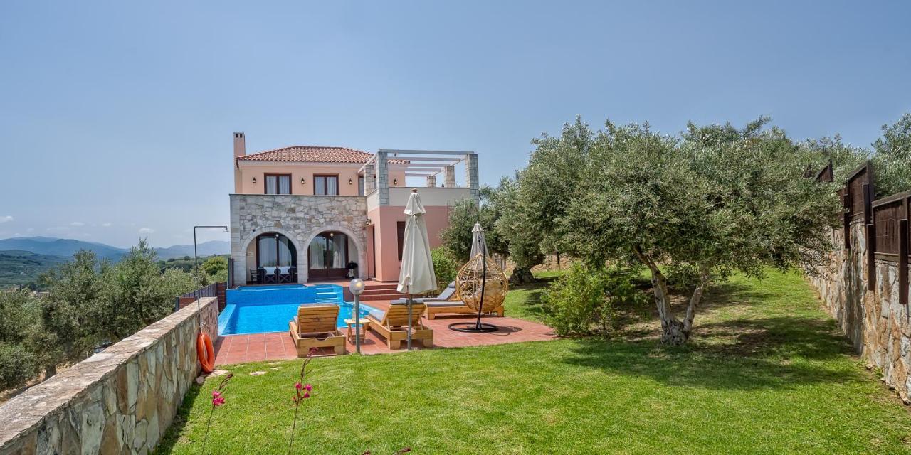 Villa Katerina With Eco Heated Pool Spiliá Esterno foto